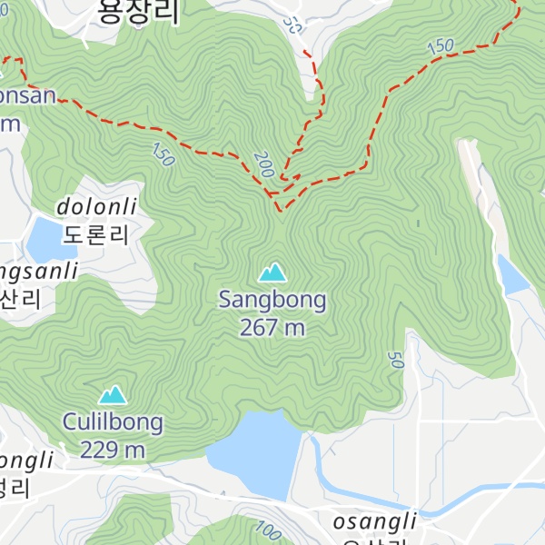 Map of Sangbong