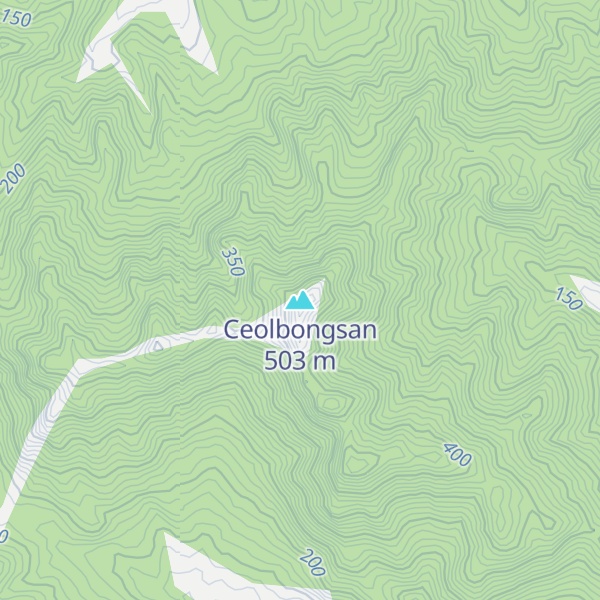 Map of Ceolbongsan