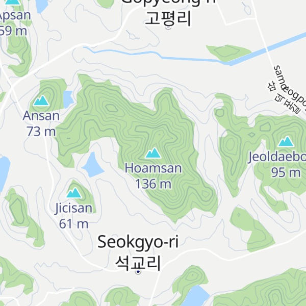 Map of Hoamsan