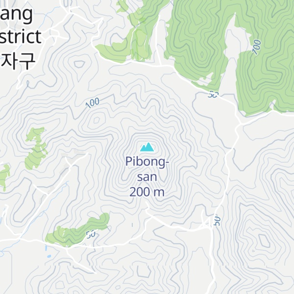 Map of Pibong-san