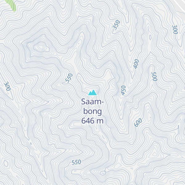 Map of Saam-bong
