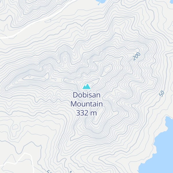 Map of Dobisan Mountain