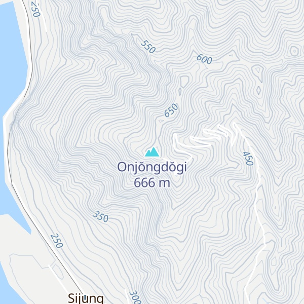 Map of Onjŏngdŏgi