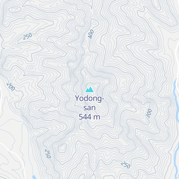 Map of Yodong-san