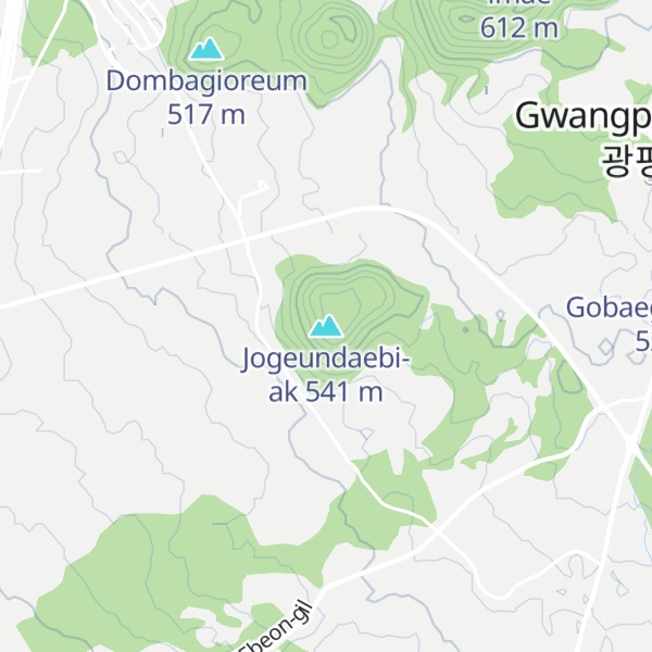 Map of Jogeundaebi-ak