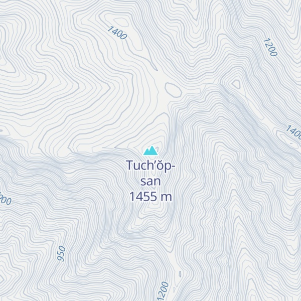Map of Tuch’ŏp-san