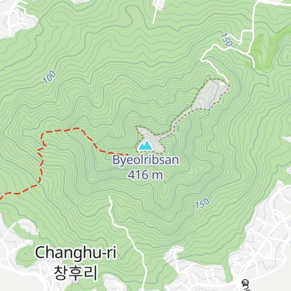 Map of Byeolribsan