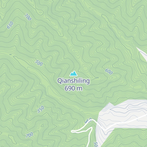 Map of Qianshiling