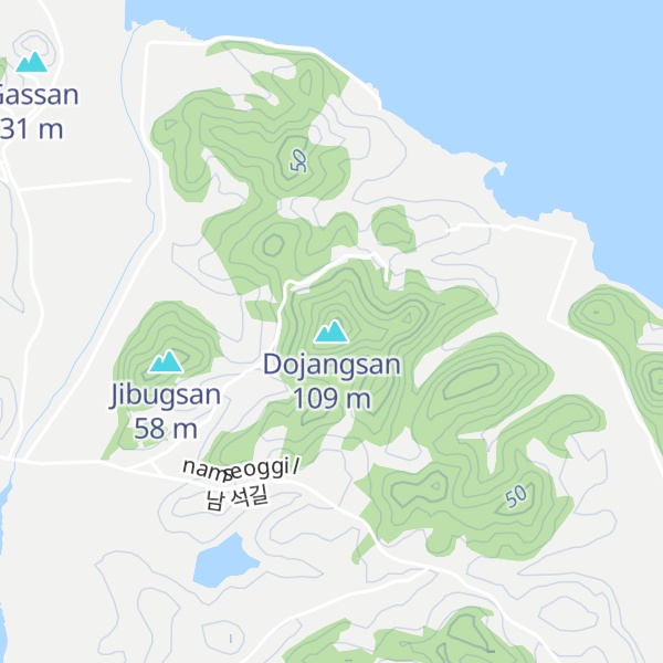 Map of Dojangsan