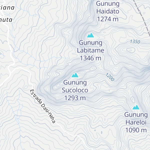 Map of Gunung Sucoloco