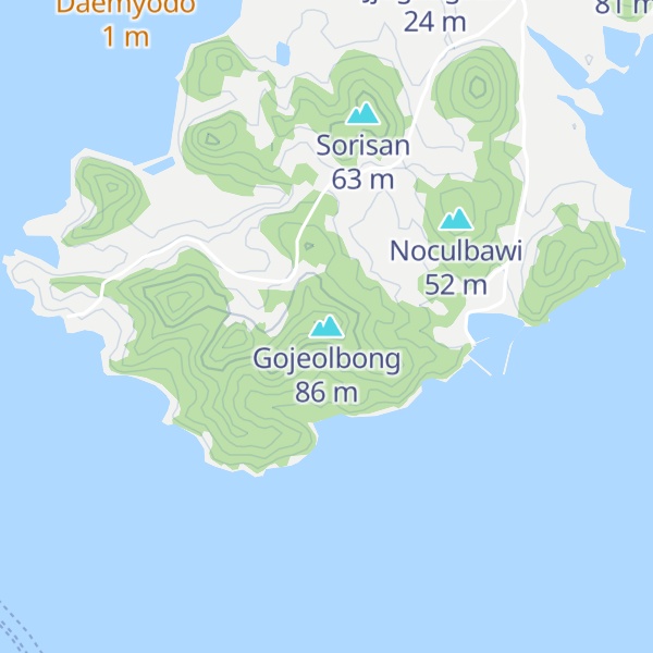 Map of Gojeolbong