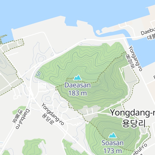 Map of Daeasan