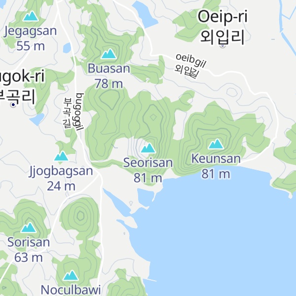 Map of Seorisan
