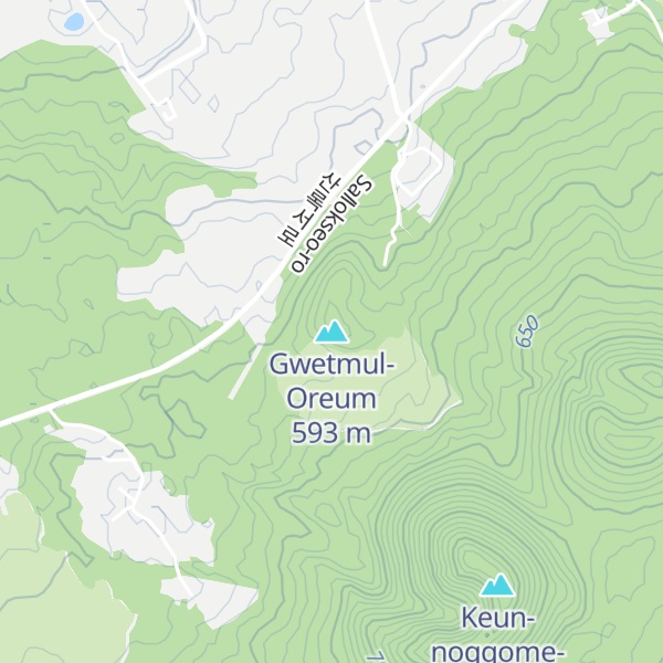 Map of Gwetmul-Oreum