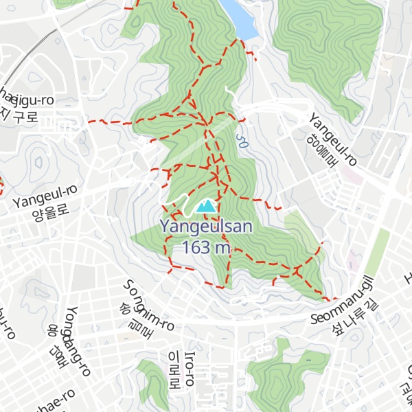 Map of Yangeulsan