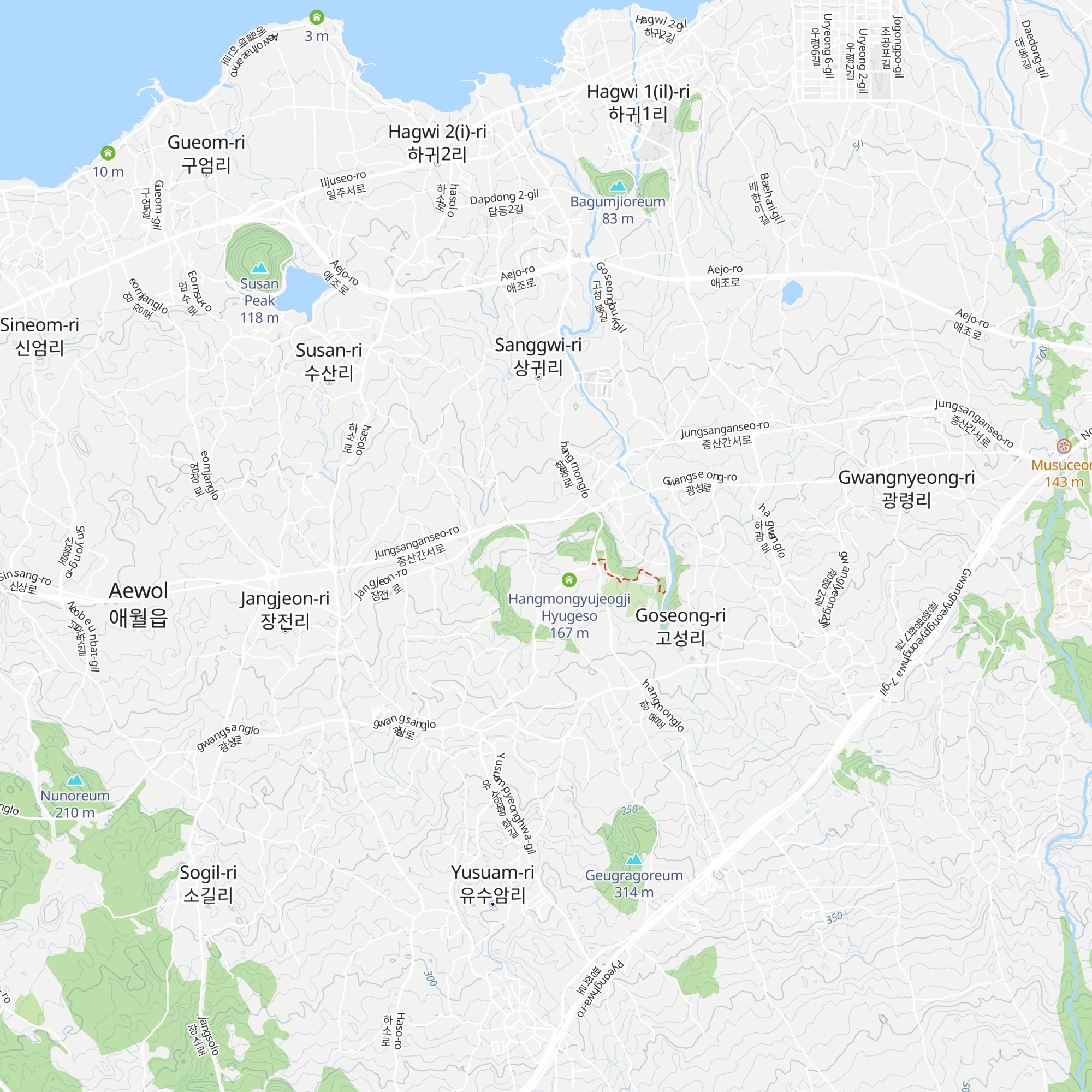 Emergency shelter map