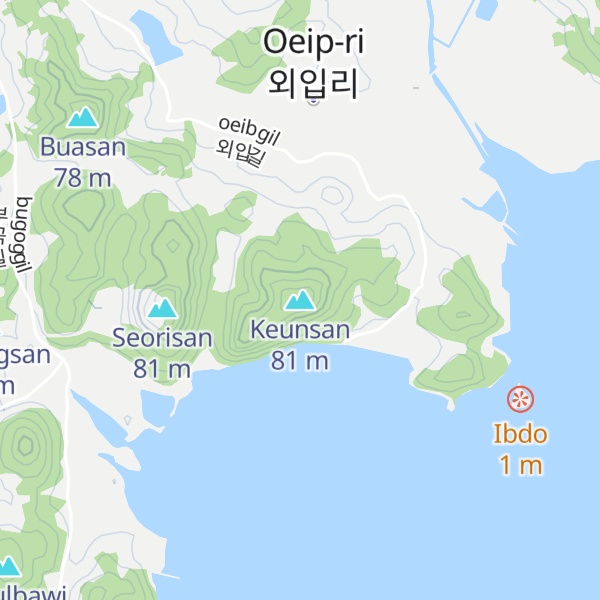 Map of Keunsan
