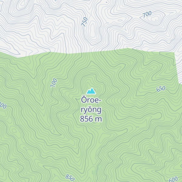 Map of Ŏroe-ryŏng