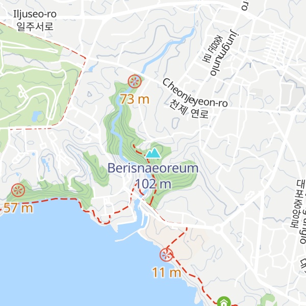 Map of Berisnaeoreum