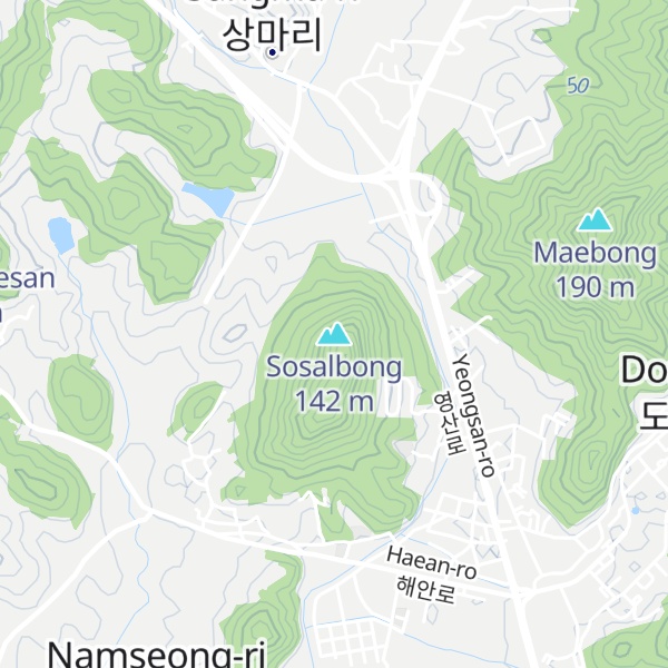 Map of Sosalbong