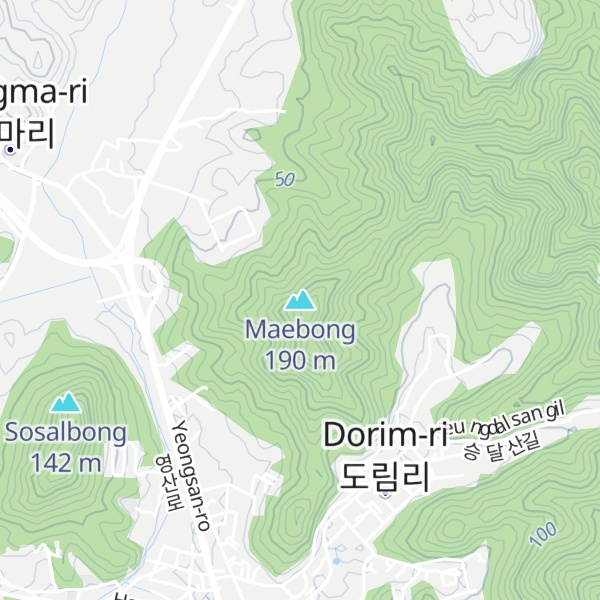 Map of Maebong