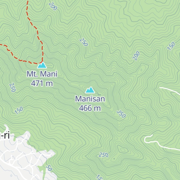 Map of Manisan