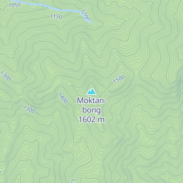 Map of Moktan-bong