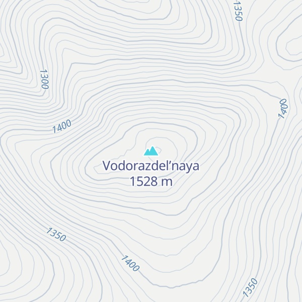 Map of Vodorazdel’naya