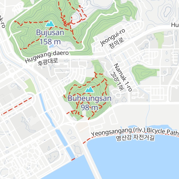 Map of Buheungsan