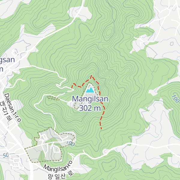 Map of Mangilsan