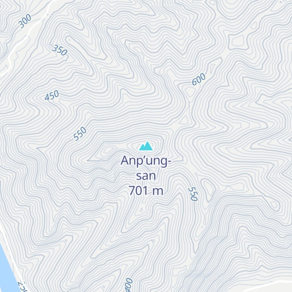 Map of Anp’ung-san