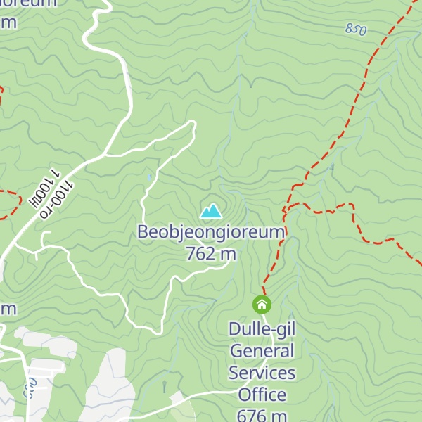 Map of Beobjeongioreum