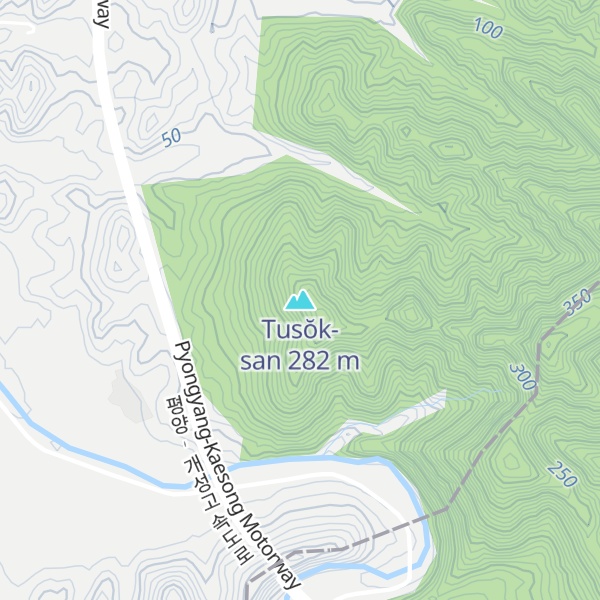 Map of Tusŏk-san