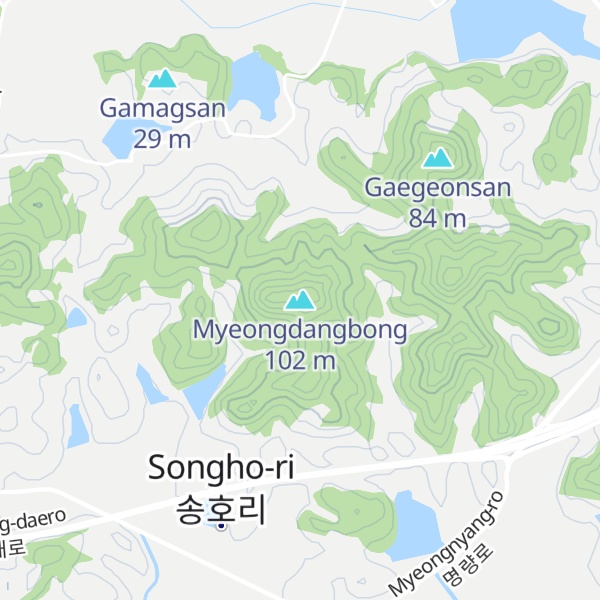 Map of Myeongdangbong