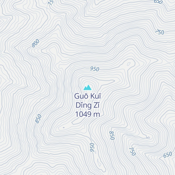 Map of Guō Kuī Dǐng Zǐ
