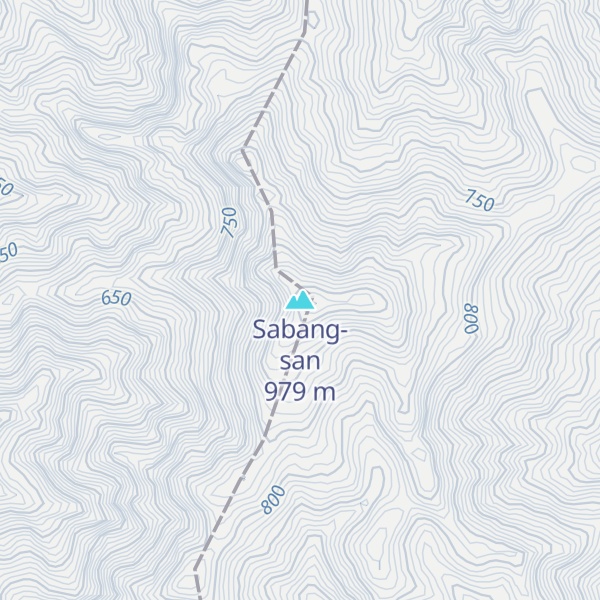 Map of Sabang-san