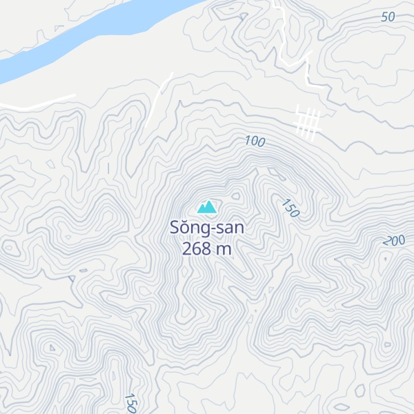 Map of Sŏng-san