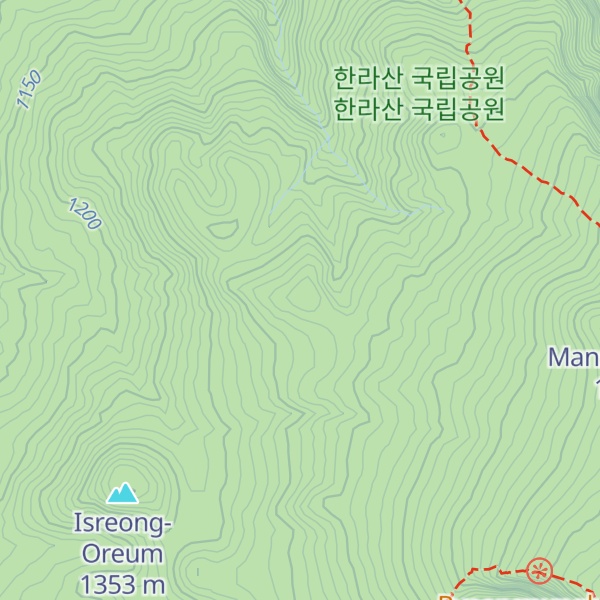 Map of Sajebidongsan