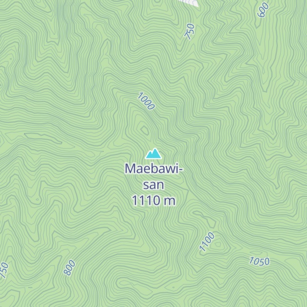 Map of Maebawi-san