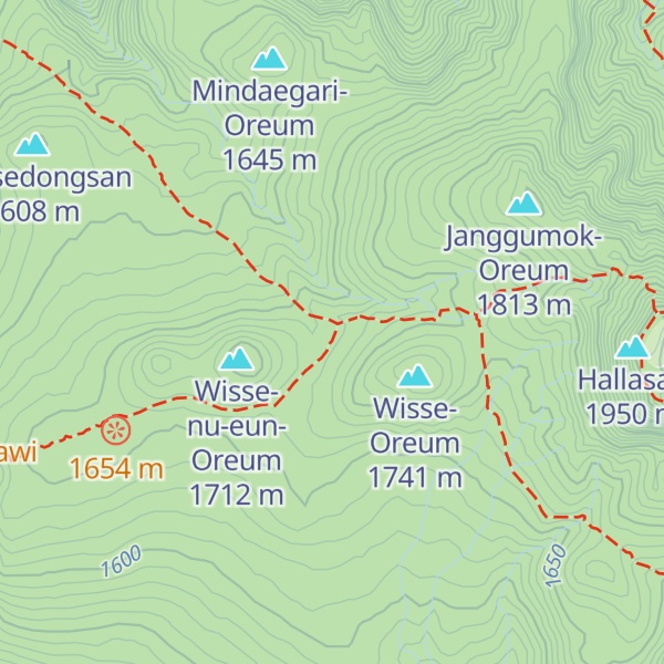 Map of Witseoreum-Schutzhütte