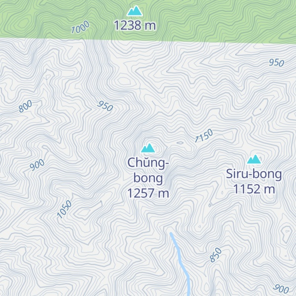Map of Chŭng-bong
