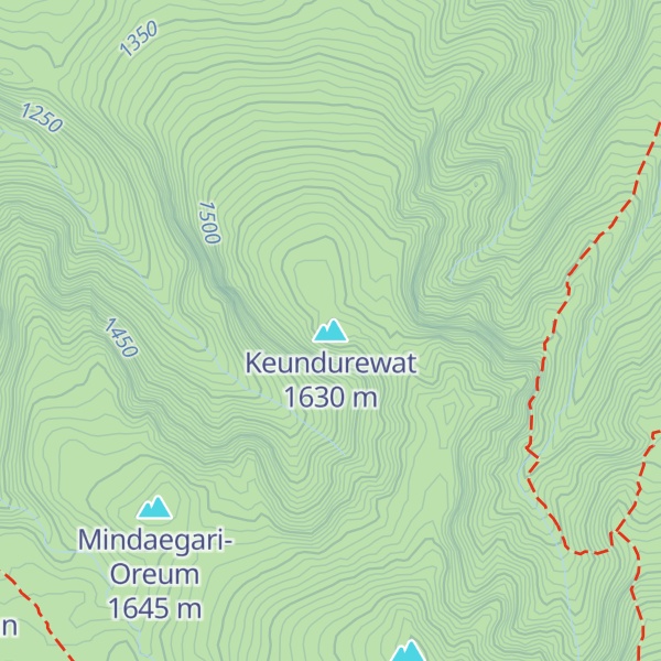 Map of Keundurewat