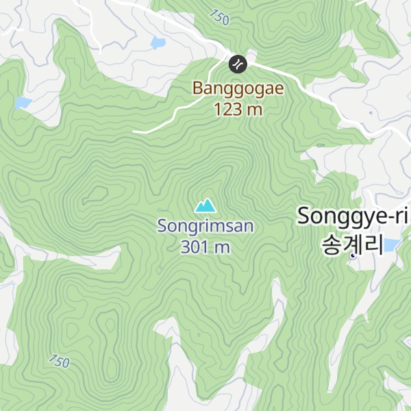 Map of Songrimsan