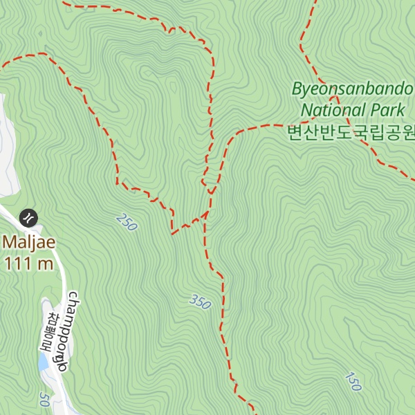 Map of Samsinsan