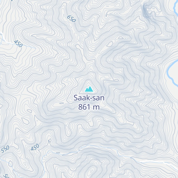 Map of Saak-san