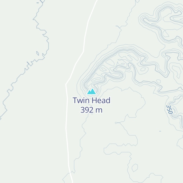 Map of Twin Head