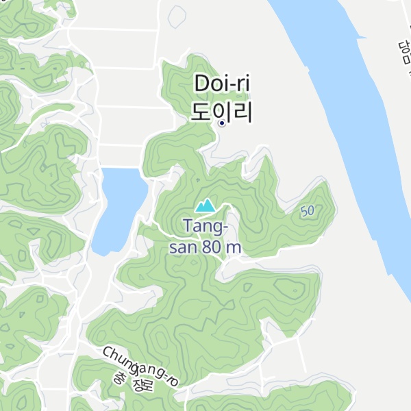 Map of Tang-san