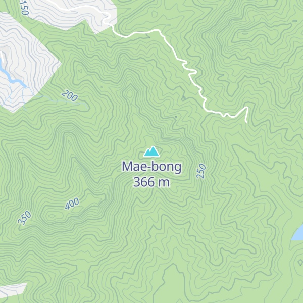 Map of Mae-bong