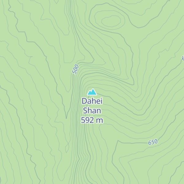 Map of Dahei Shan