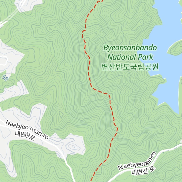 Map of Heugnangbong